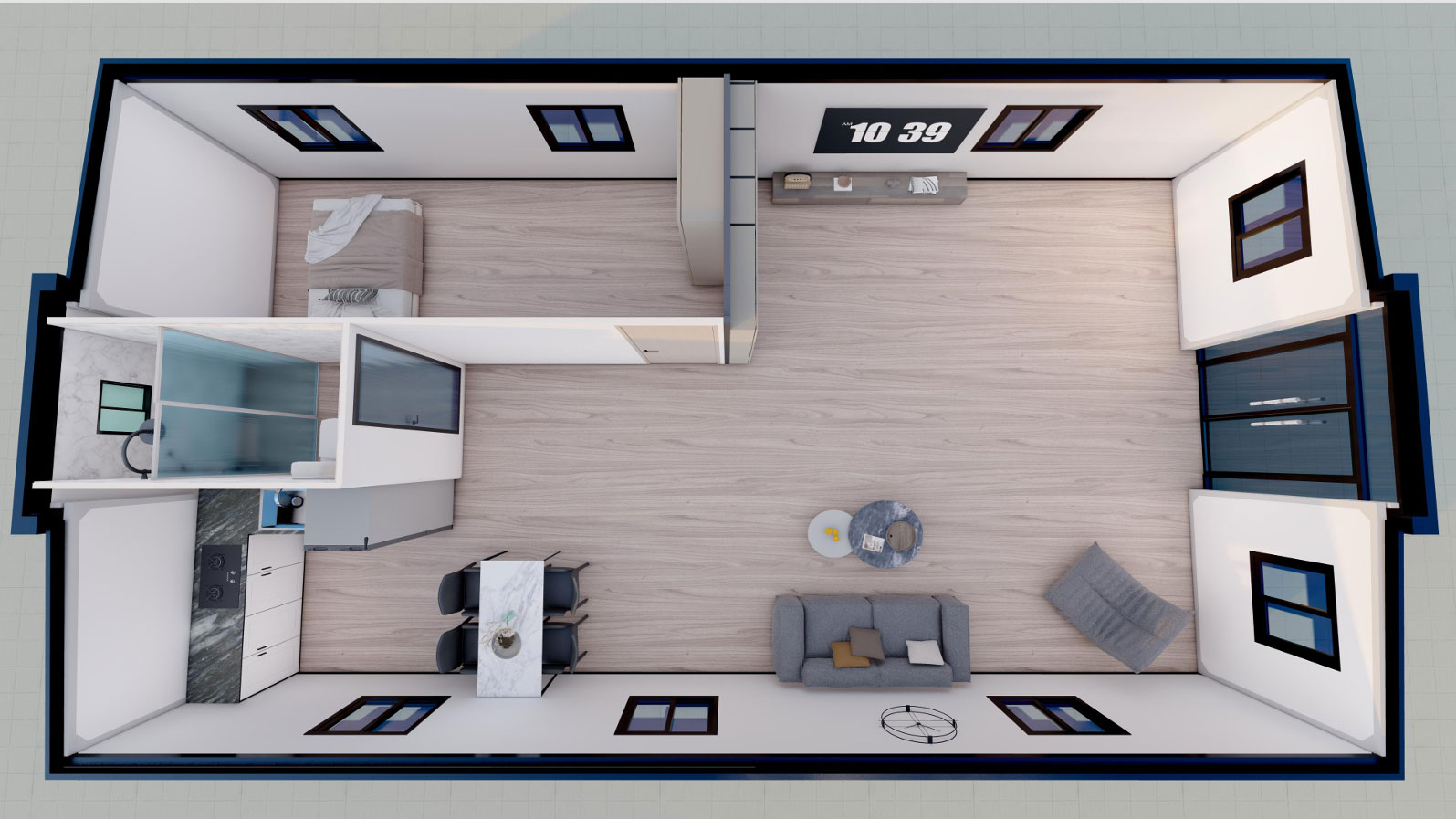 40ft Double-wing Expandable House(Image1)